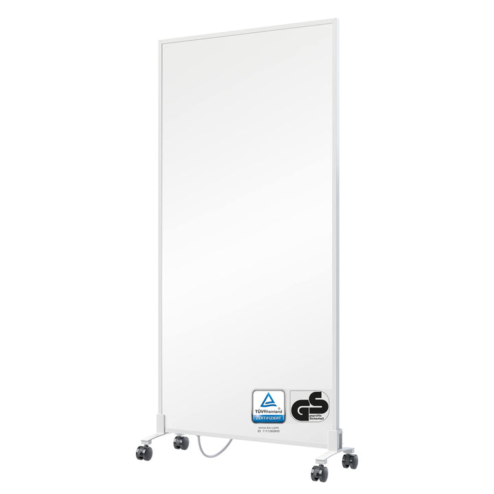 BR Bringer Infrarotheizung Standgerät - 1000 Watt - Energiesparend - Mobile Elektroheizung mit Stand
