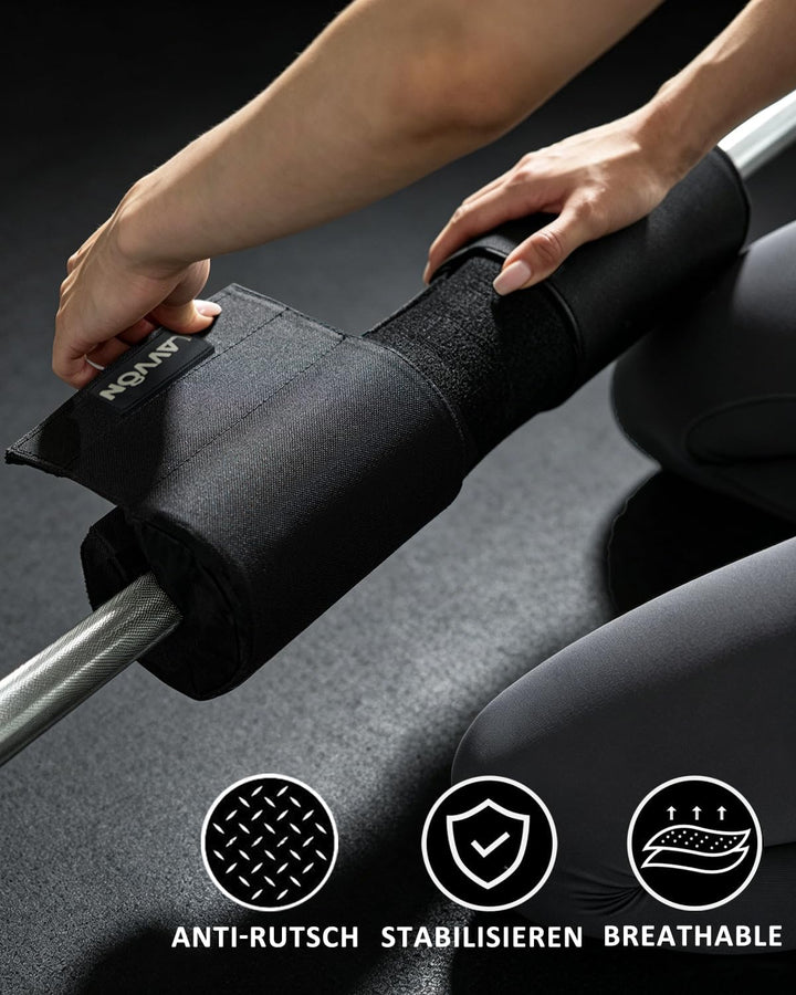 Langhantel Polster Nylon Padding AntiSlip- Hip Thrust Pad Polster für Langhantelstange - Hantel Nack