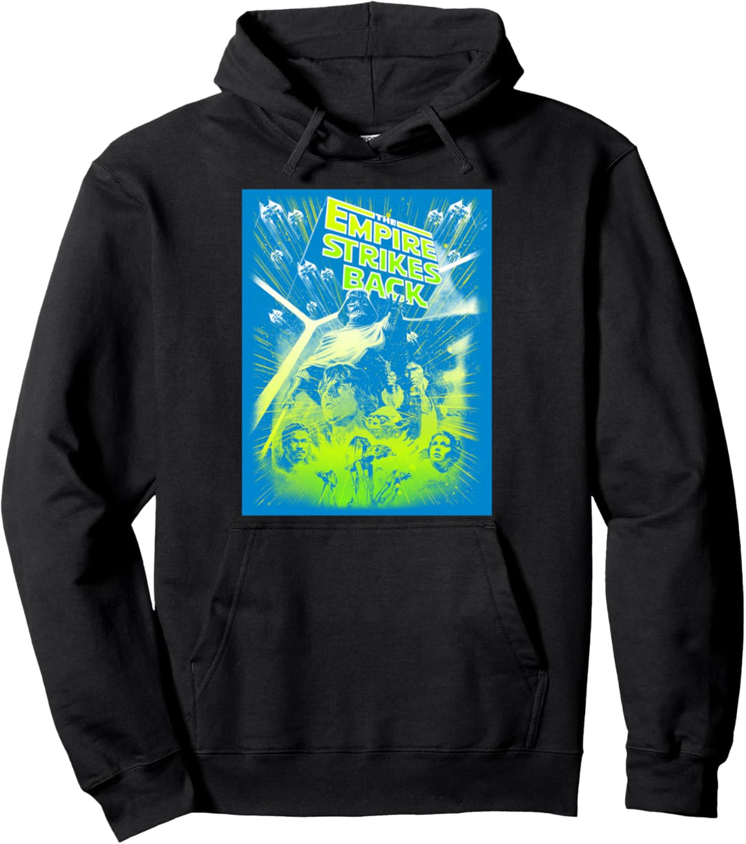 Star Wars Bright Empire Strikes Back Bursting Poster Pullover Hoodie