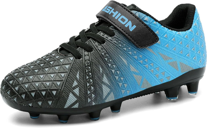 ASHION Fussballschuh Kinder Fussballschuhe Footballschuhe Outdoor Athletic Soccer Schuhe 28 EU B Bla