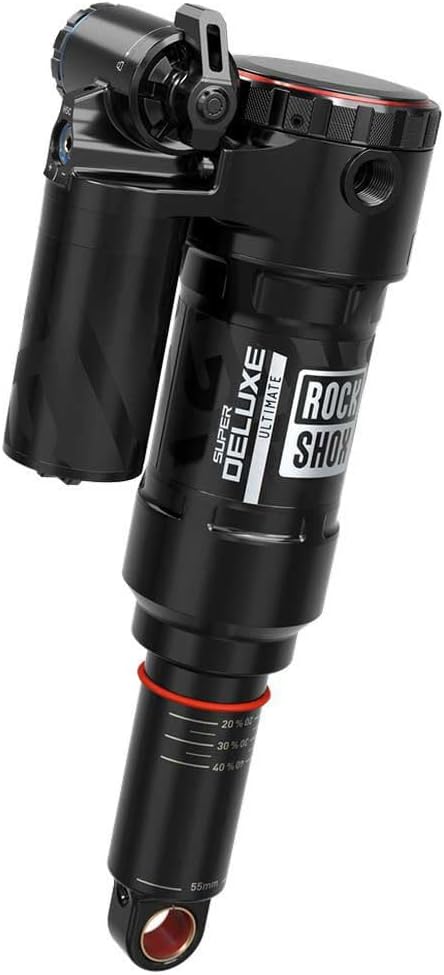 RockShox Unisex – Erwachsene Super Deluxe Ultimate Rc2t Federbein 165 mm x 45 mm Schwarz, 165 mm x 4