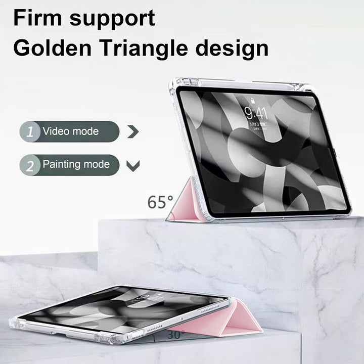 Schutzhülle für Honor Pad 10 Zoll mit Stifthalter + [1 Stück] Hartglas-Displayschutz, transparente S