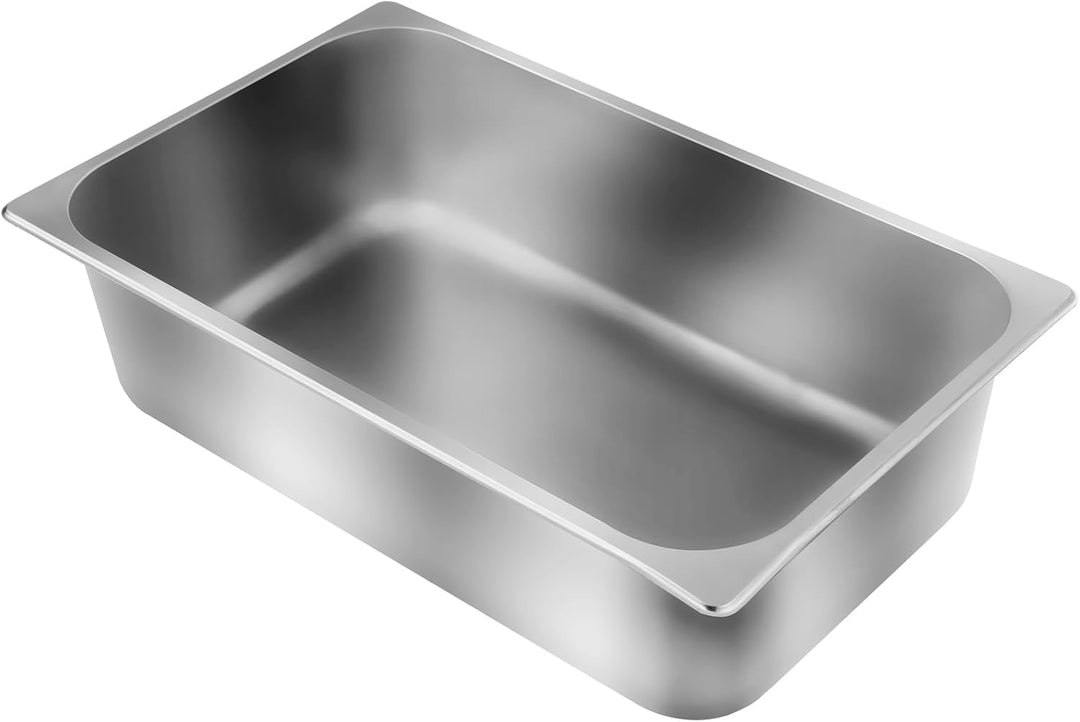 Royal Catering Wärmebrücke Speisenwärmer mit Behälter GN 1/1 RCWB-500 (500 W Halogenlampe, Max. Temp