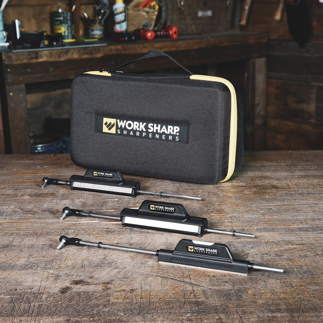 WORK SHARP™® Precision Adjust Upgrade Kit - Schleif-Steine für manuellen Profi Messerschärfer mit Wi