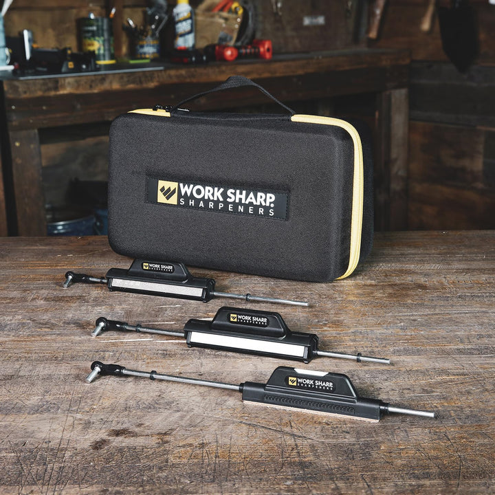 WORK SHARP™® Precision Adjust Upgrade Kit - Schleif-Steine für manuellen Profi Messerschärfer mit Wi