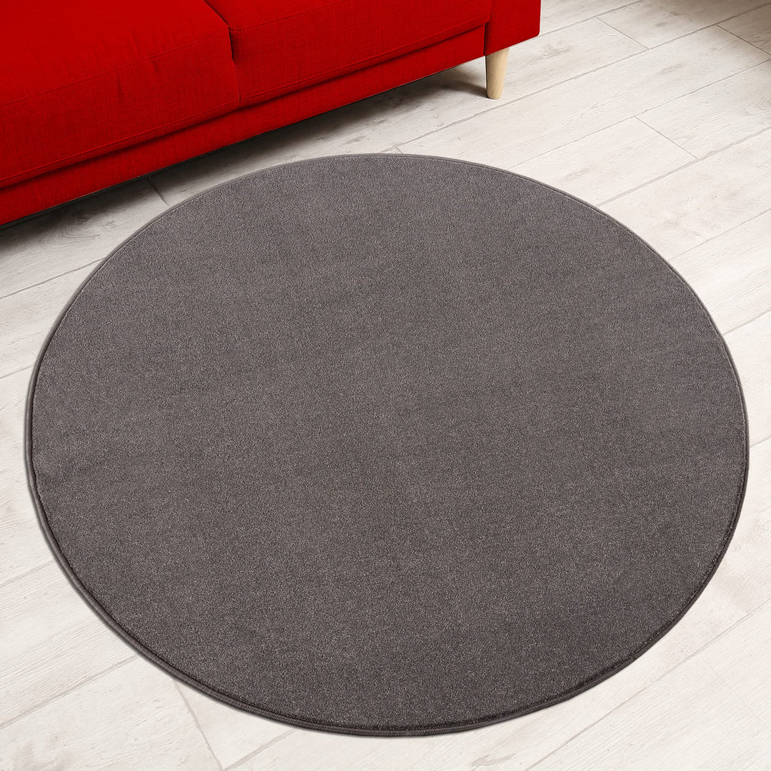 Impression Kurzflor-Wohnzimmerteppich - Schlichte Moderne Teppiche für Schlafzimmer, Büro, Flur, Küc