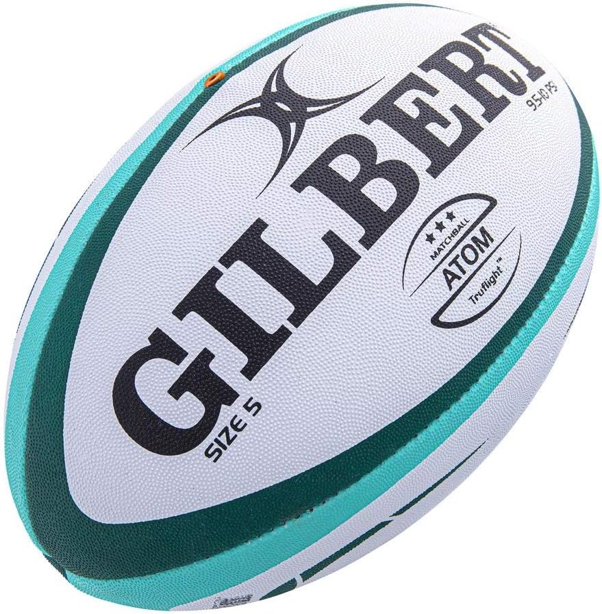 Gilbert Atom Match Rugbyball, Blau grün 5
