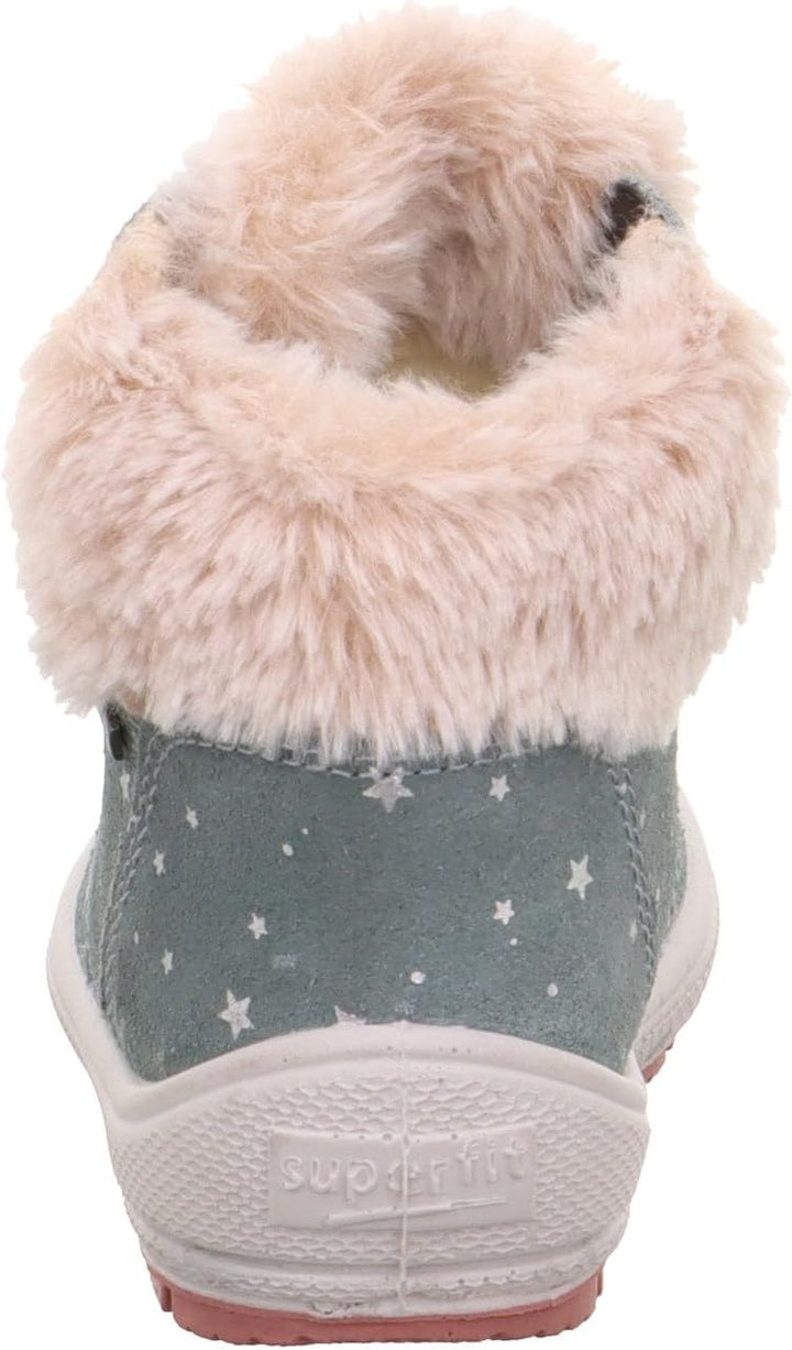 Superfit Mädchen Groovy Warm Gefütterte Gore-tex Schneestiefel 23 EU Schmal Hellgrün 7510, 23 EU Sch
