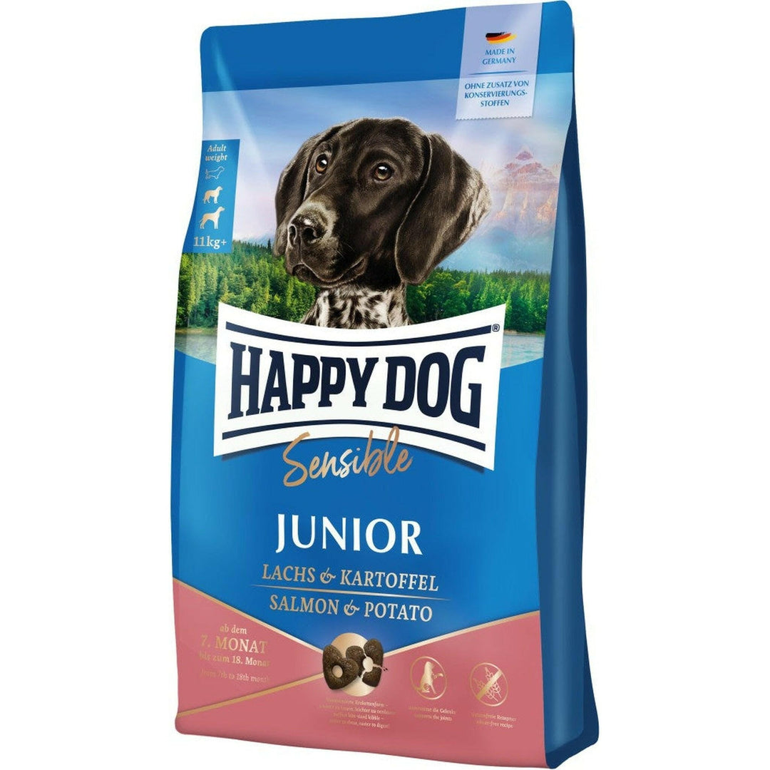 Happy Dog Supreme Sensible Junior Huhn, Lachs & Kartoffel 10 kg, Happy Dog Supreme Sensible Junior H