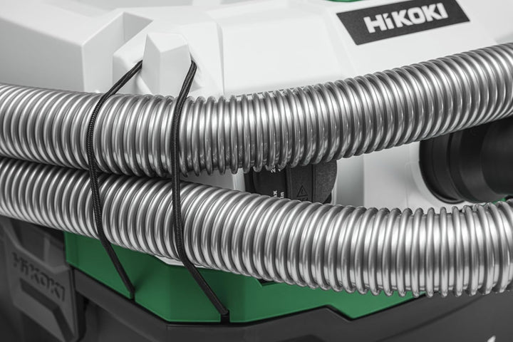 Hikoki Nass- und Trockensauger - 1200 W, 20 L, L-Klasse, Kompakt und Leicht, Manuelle Filterreinigun