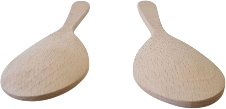 Musiklöffel Paar – handgefertigt aus hochwertigem Klangholz, sehr guter Klang, leicht spielbar, saub