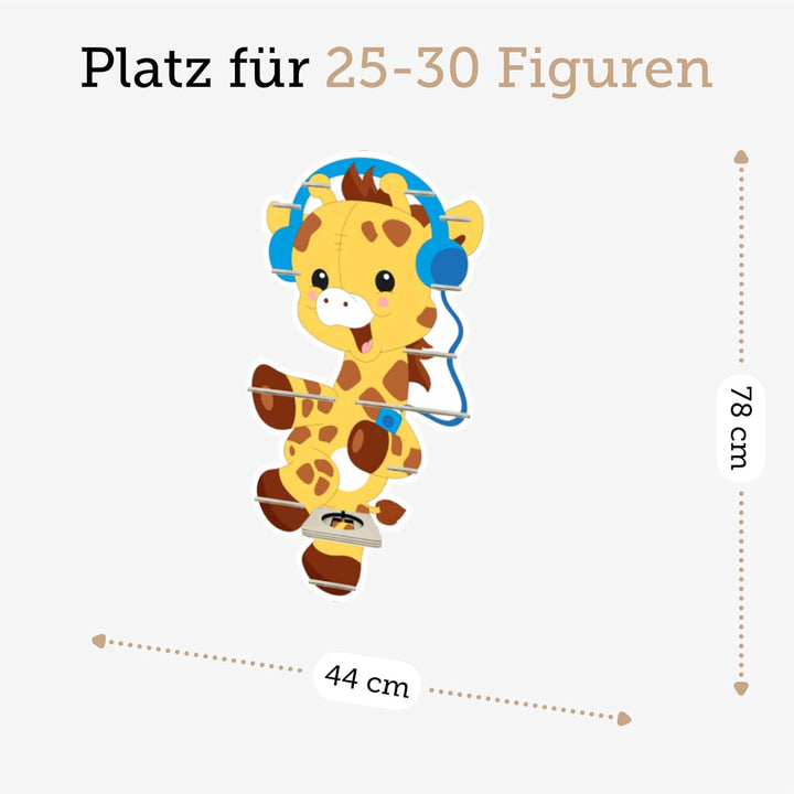 Farbklecks Collection Musikboxregal Giraffe mit Kopfhörer