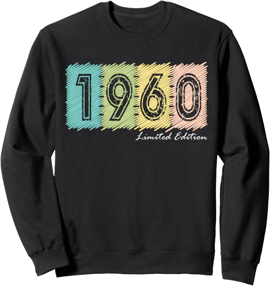 64. Geburtstag Mann Frau 64 Jahre 1960 Deko Lustig Geschen Sweatshirt