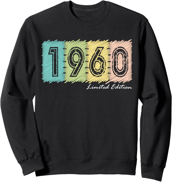 64. Geburtstag Mann Frau 64 Jahre 1960 Deko Lustig Geschen Sweatshirt