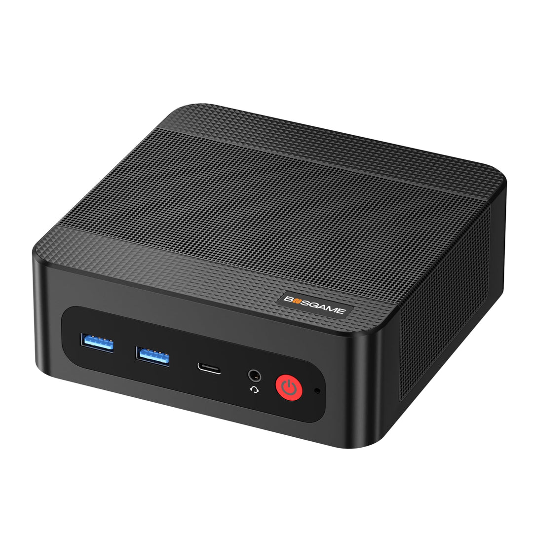 BOSGAME P4ultra Mini PC Ryzen 7 7730U (bis zu 4,5 GHz, 8C/16T) Mini-Computer, DDR4 16 GB RAM, 1 TB M