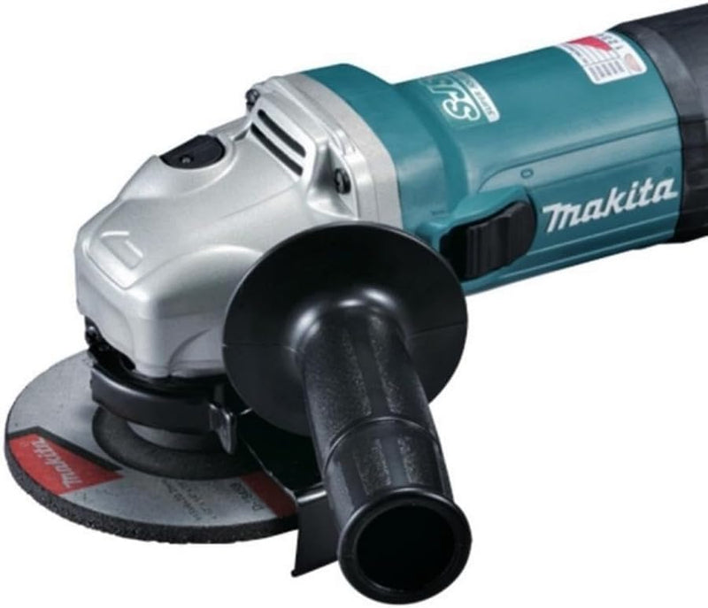 Makita Winkelschleifer 115 mm, 1,400 W, GA4540C Elektronisch regelbare Drehzahl, Elektronisch regelb