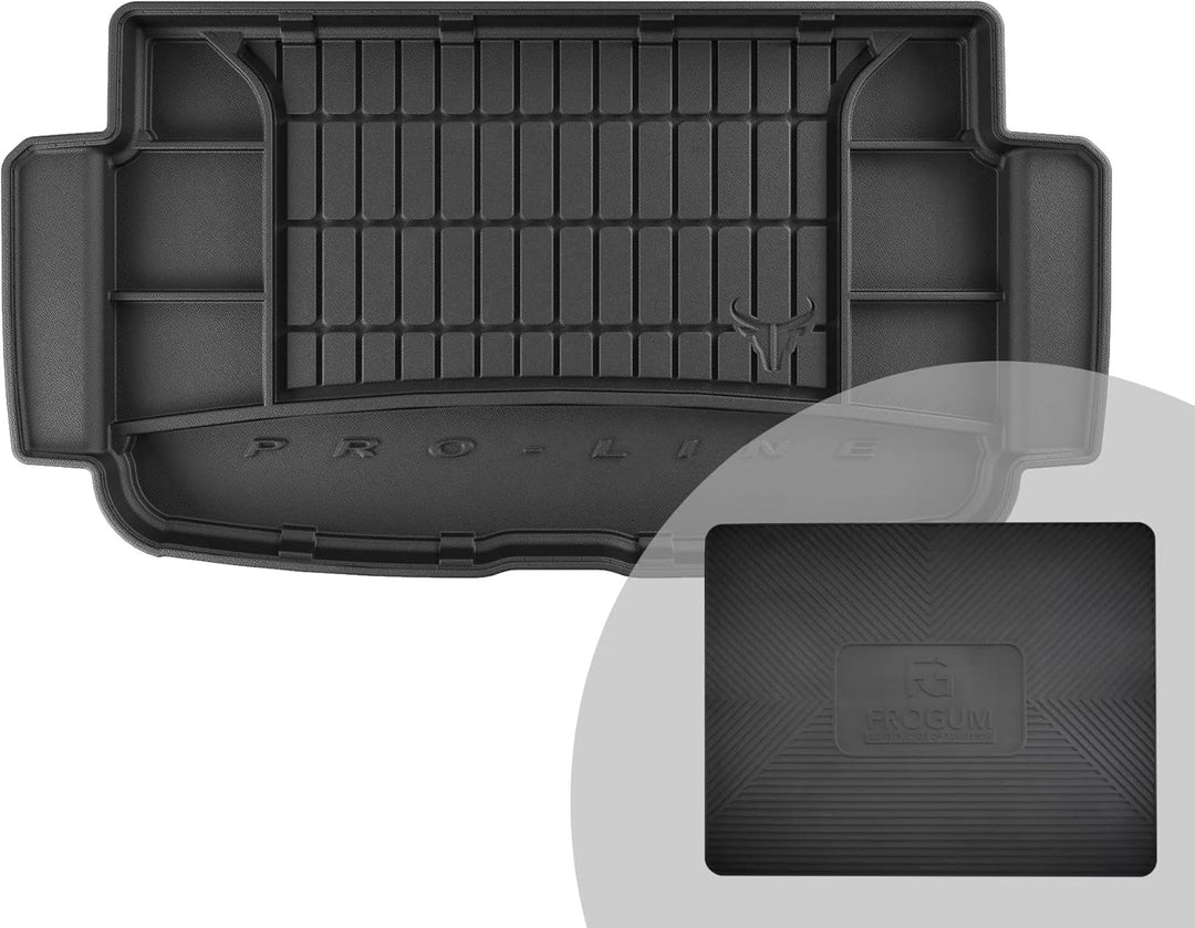 FROGUM ProLine 3D Gummimatte Exklusive Auto Kofferraummatte Kofferraumwanne für Mercedes-Benz SLK R1