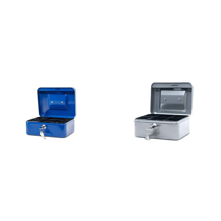 Maul Geldkassette 2, Blau, Herausnehmbarer Hartgeldeinsatz, 200 x 90 x 170 mm, 5610237, 1 Stück & Ge