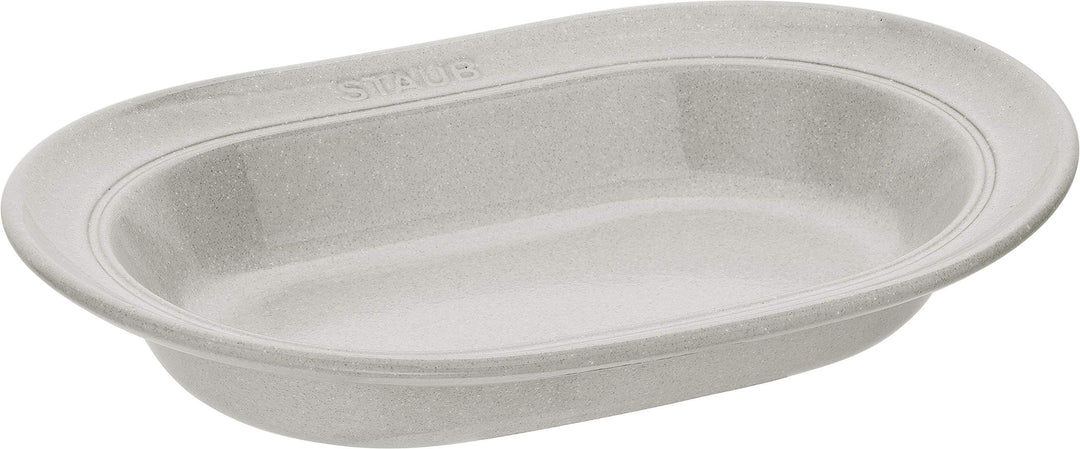 STAUB Dining Line Teller 25 cm, Keramik, Weisser Trüffel hochwertigem Material