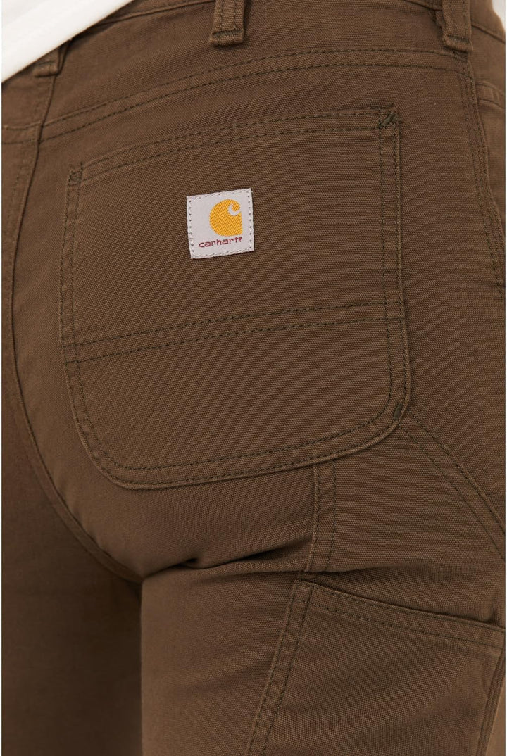 Carhartt Damen The Essential Canvas Pant Arbeitshose 42 Asphalt, 42 Asphalt