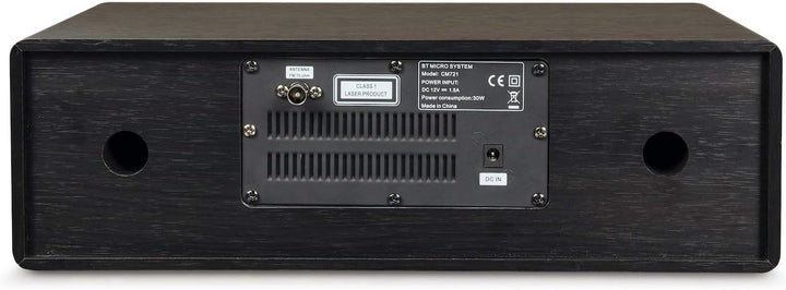 Metro Bluetooth-, UKW-Radiowecker und CD-Player, schwarz