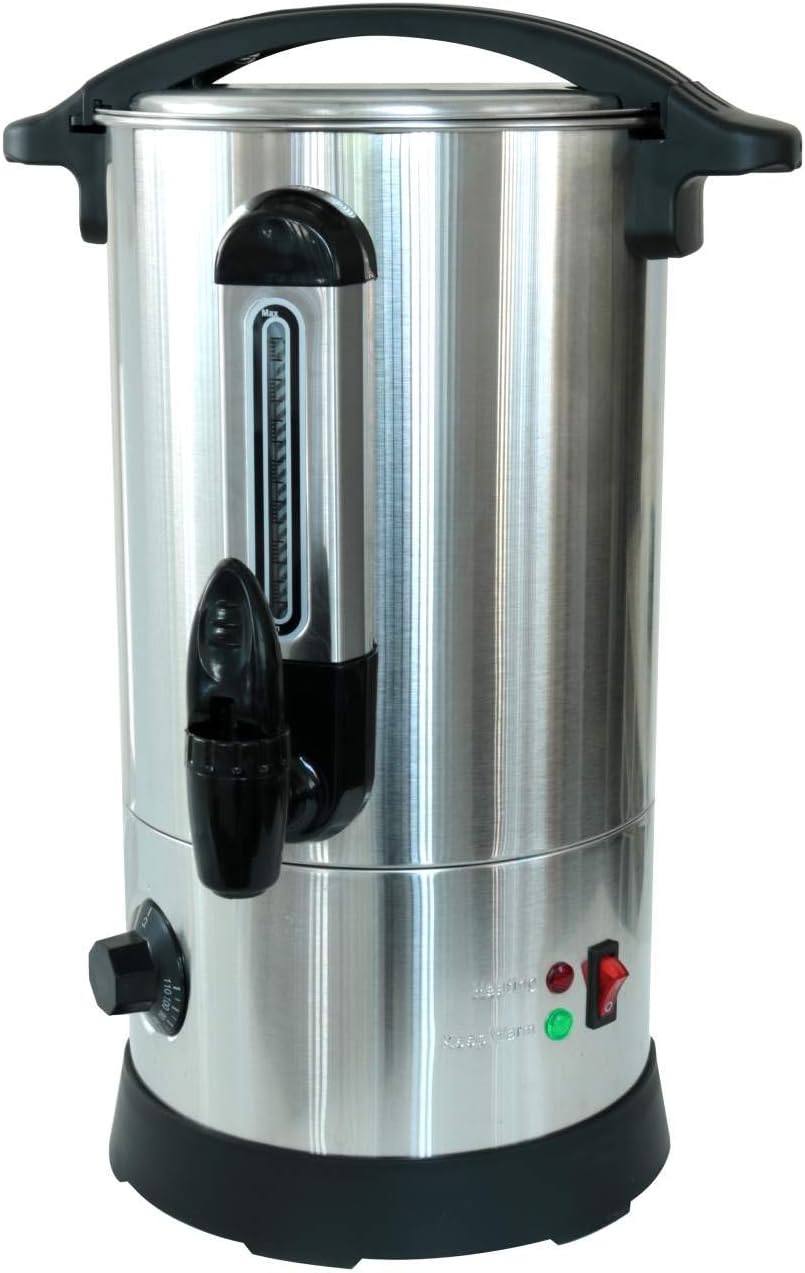 Deski Glühweintopf 8 Liter 1800 Watt Edelstahl