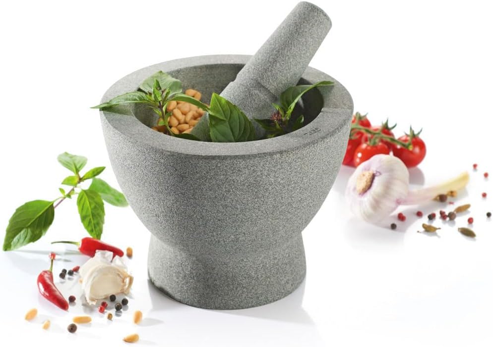 Gefu Granit Mörser CRUNCHY Gewürzzerkleinerer
