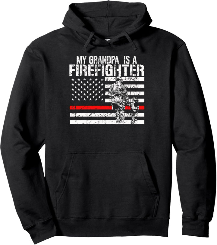 Mein Opa ist ein Feuerwehrmann Feuerwehrmann Pullover Hoodie