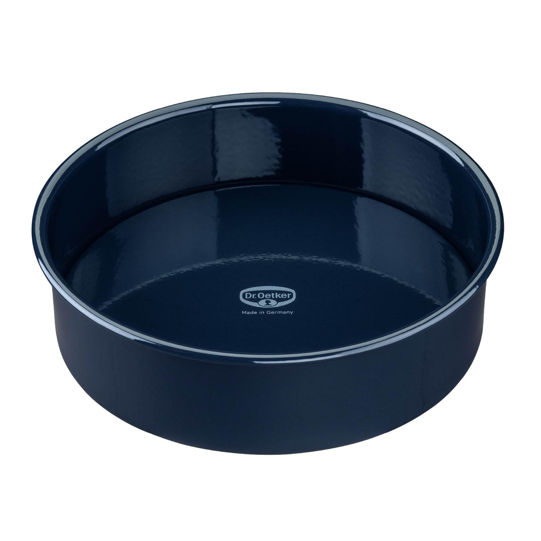 Dr. Oetker 2362 mit Hebeboden Ø 26 cm BACK-LIEBE EMAILLE, runde Backform mit schnitt- & kratzfester