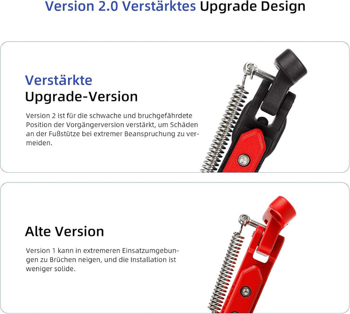 ulip Scooter Kickstand Parken Stand Füsse Unterstützung Ersatzteil Kompatibel für Ninebot Max G30/Ma