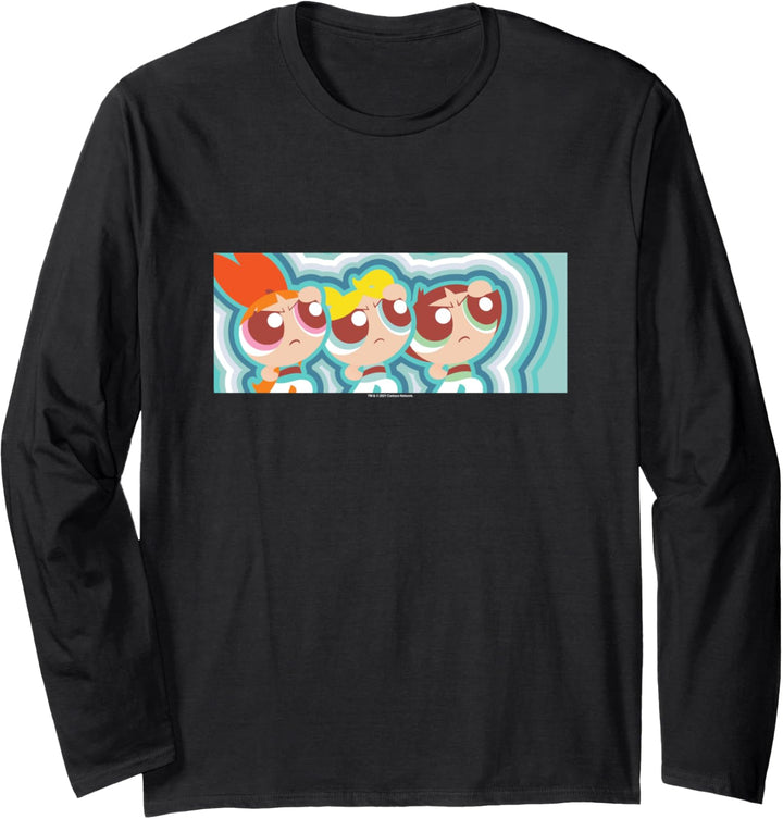 Powerpuff Girls Trio Hero Pose V2 Langarmshirt