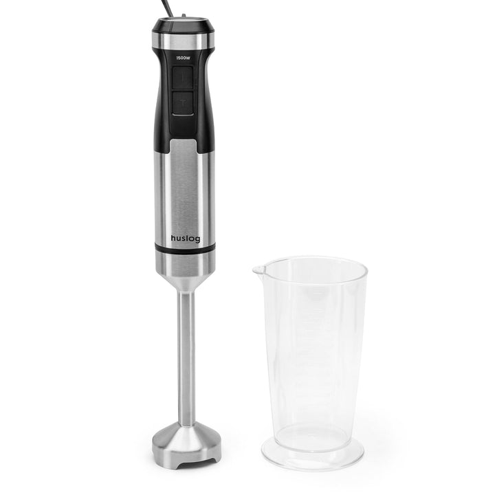BlendFlex Stabmixer 1500W – Edelstahl Handmixer mit 20 Geschwindigkeiten & Turbo-Funktion, inkl. 600
