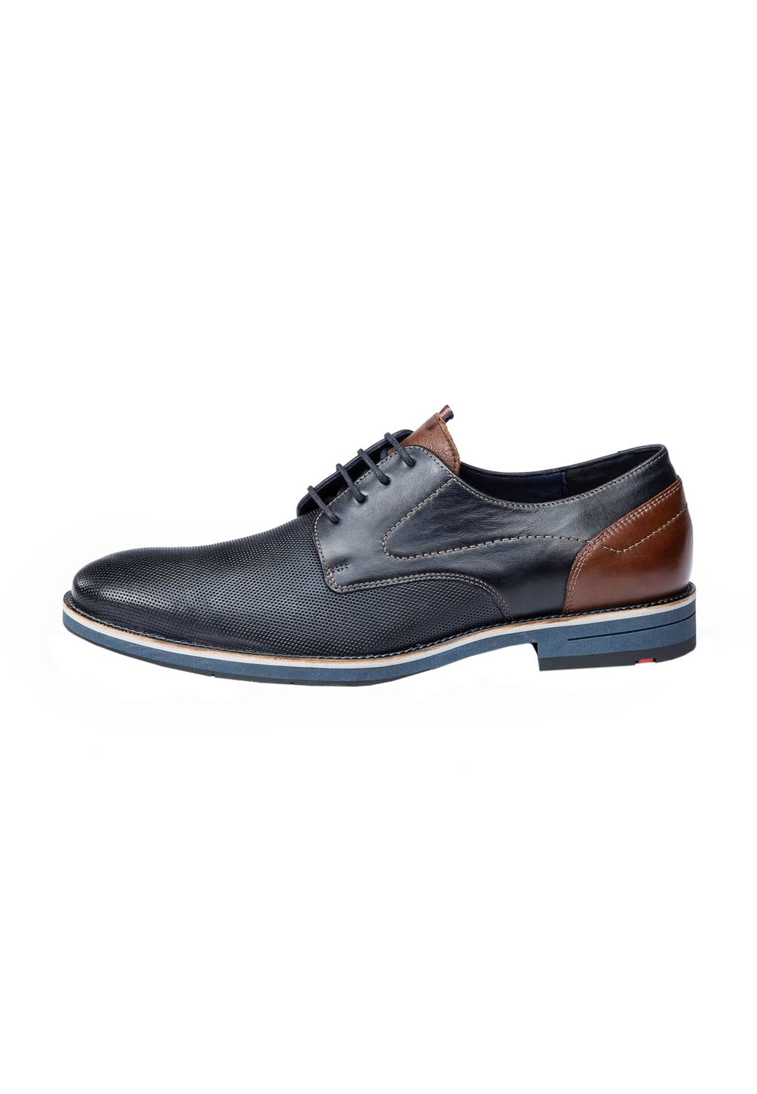 LLOYD Herren Schnürschuhe Harris, Männer Businessschuhe, 40 EU Midnight D Brown