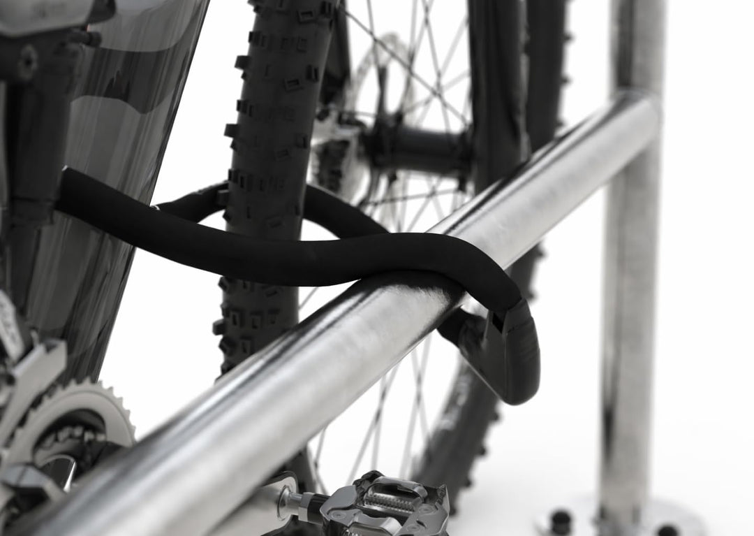 Fahrrad Anlehnbügel 9230 | 1500mm | mit Knierohr | Fahrradständer für 2 Fahrräder zum Einbetonieren