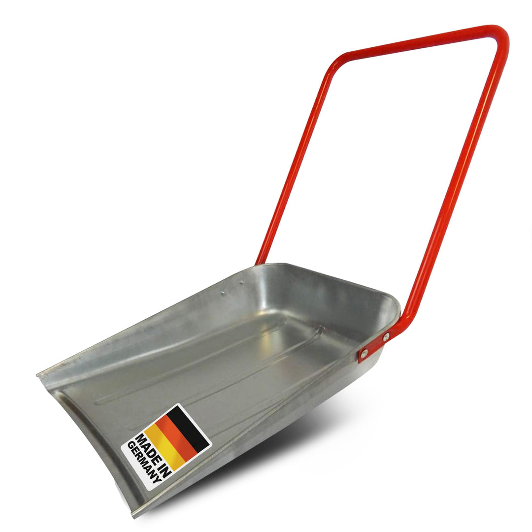SHW-FIRE Maxi Schneeschieber 62cm, Schneewanne aus hochwertigem Stahlblech. Made in Germany