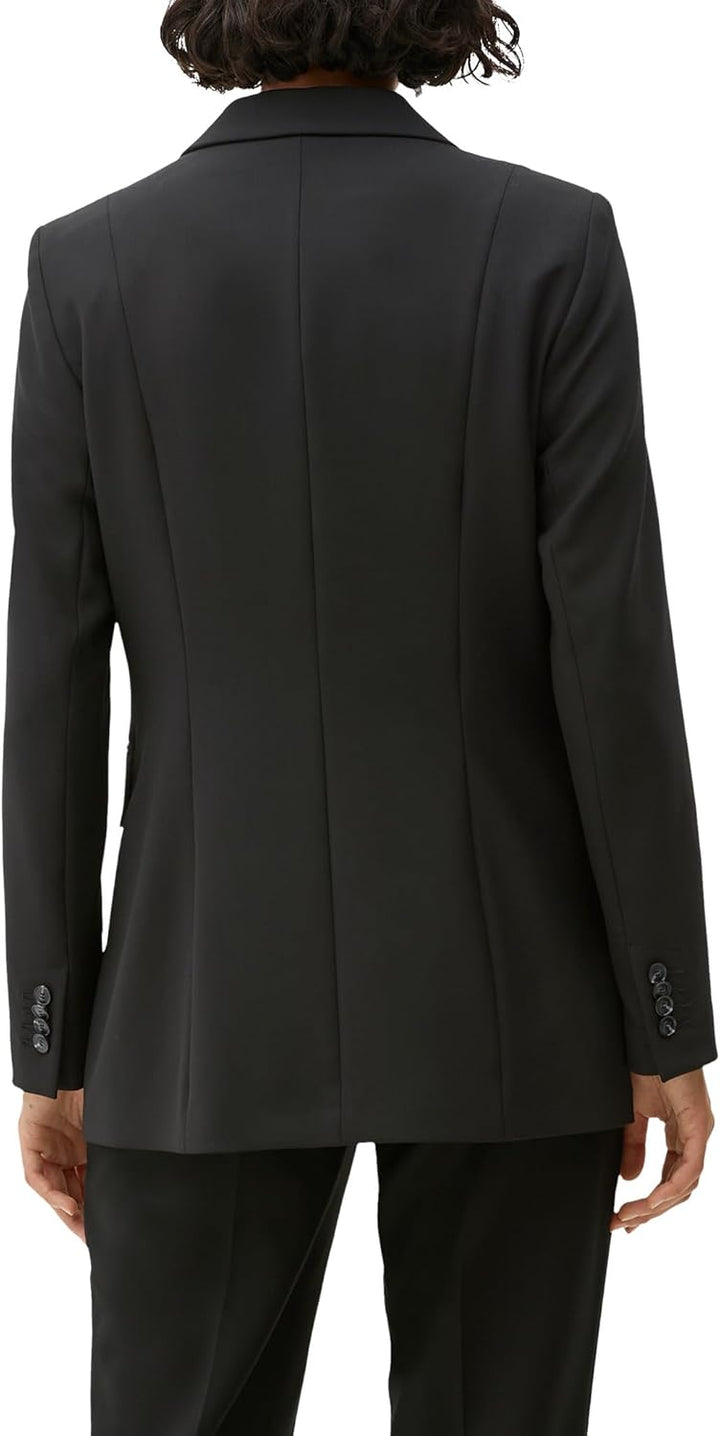 s.Oliver BLACK LABEL Damen Blazer 32 Schwarz (Schwarz 9999), 32 Schwarz (Schwarz 9999)