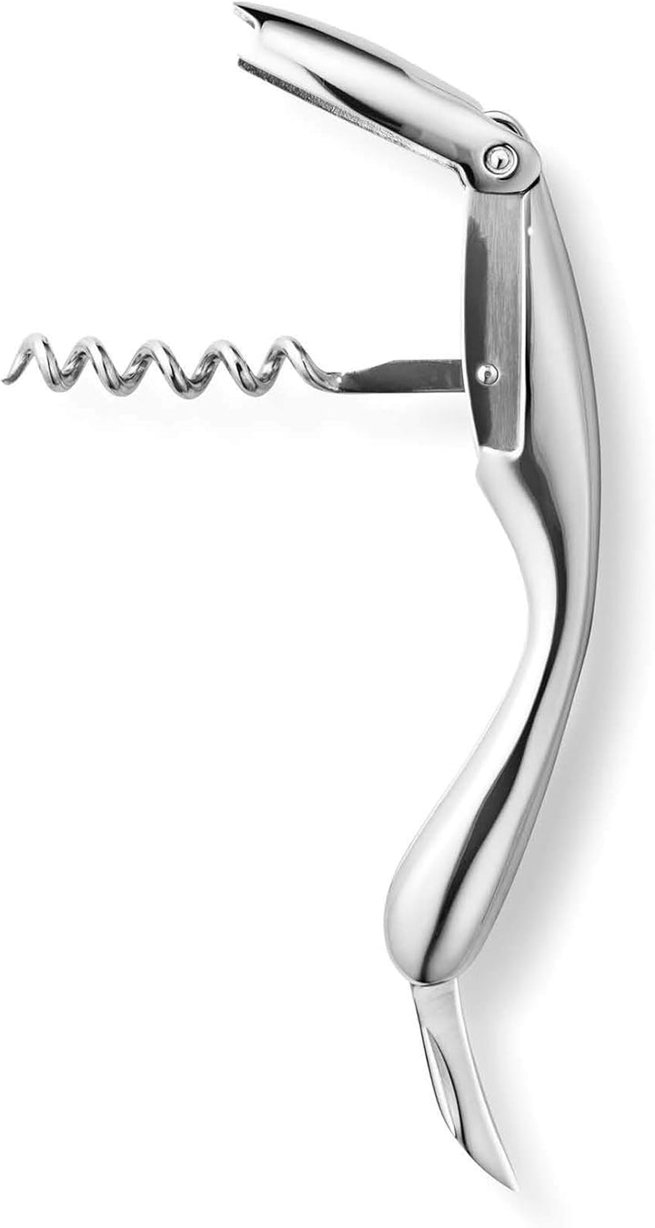 Georg Jensen GJ 081031 Korkenzieher, Edelstahl, Stainless Steel, 15,7 x 7,7 x 2,8 cm