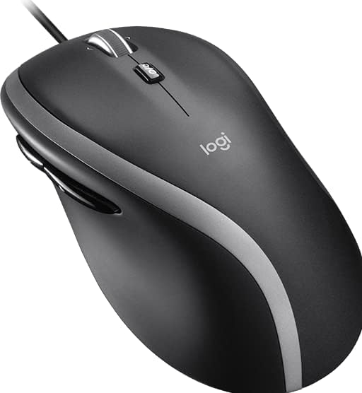 Logitech M500s Kabelgebundene Maus mit fortschrittlicher hyperschneller Scroll- und Kippfunktion, an