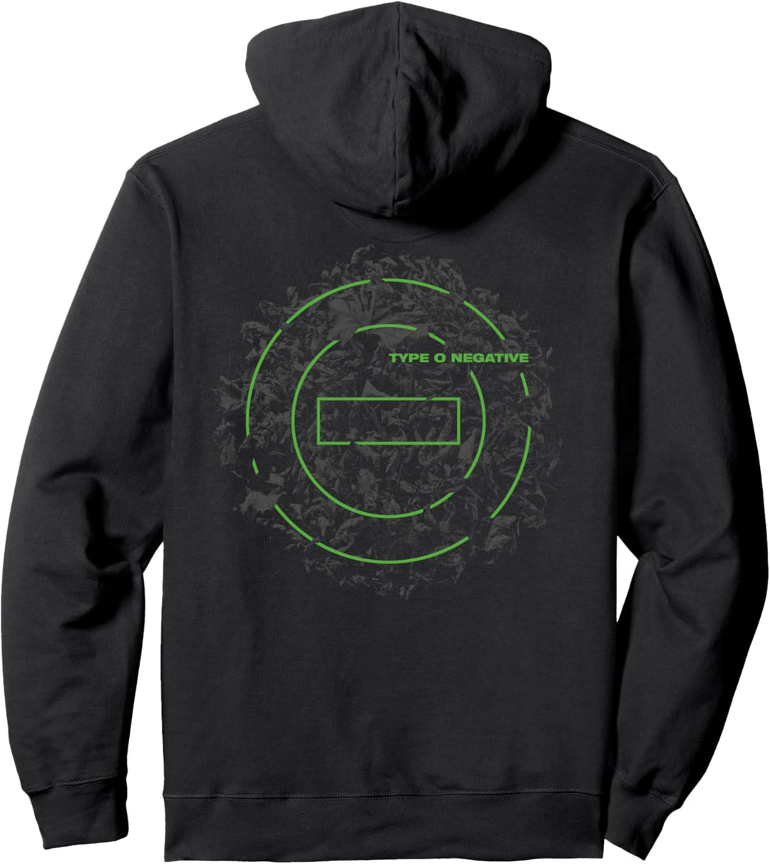 Typ O Negative Leaves doppelseitig schwarz Pullover Hoodie