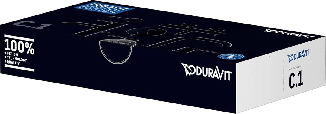 Duravit C.1 Waschtischarmatur, Grösse M (Auslauf Höhe 86 mm), Wasserhahn Bad, Waschbecken Armatur mi