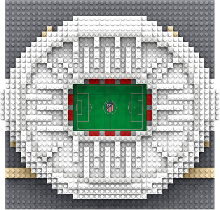 FOCO Offiziell Lizenziertes Mini-BRXLZ-Stadion-Spielzeugmodell (Atletico Madrid FC), Atletico Madrid