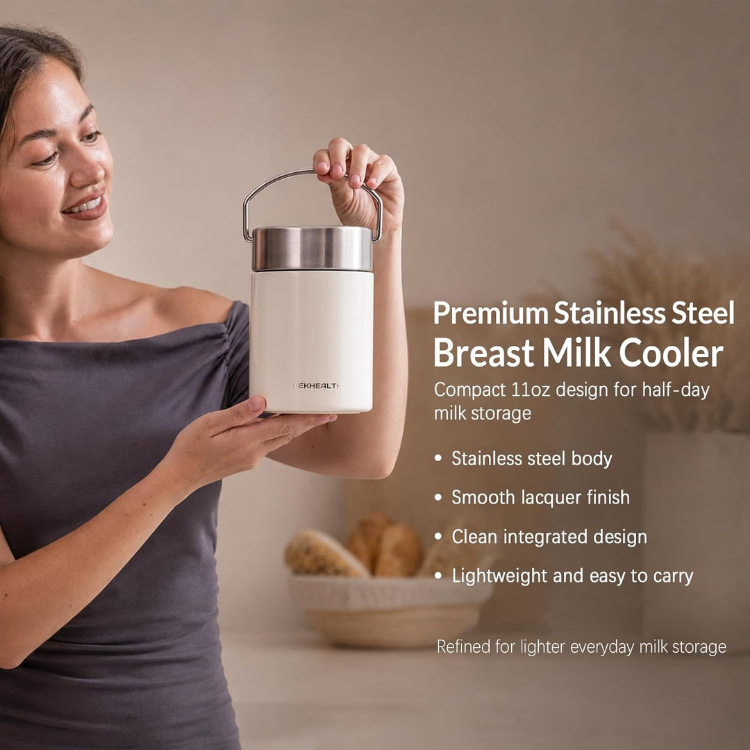 Tragbarer Muttermilchkühler für draussen und Reisen 325ml (11oz), 16 Stunden Durchgehende Kühlung, M