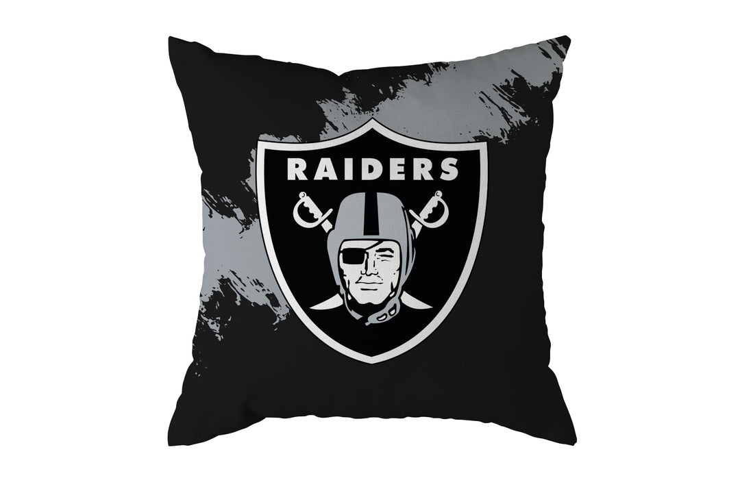 NFL Kissen Las Vegas Raiders Football Cushion Brush Pillow Sofakissen 50x50cm
