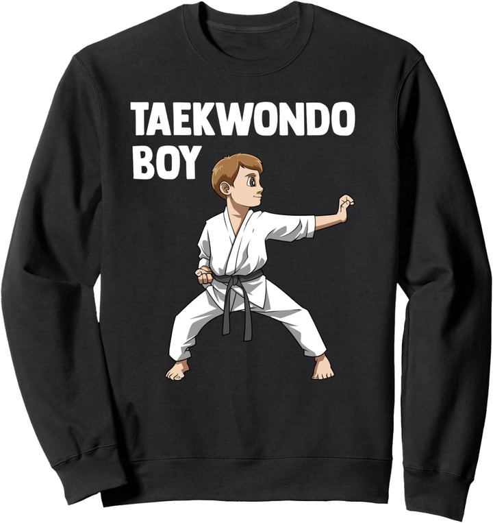 Taekwondo Boy - Kinder-Taekwondo-Kämpfer Sweatshirt