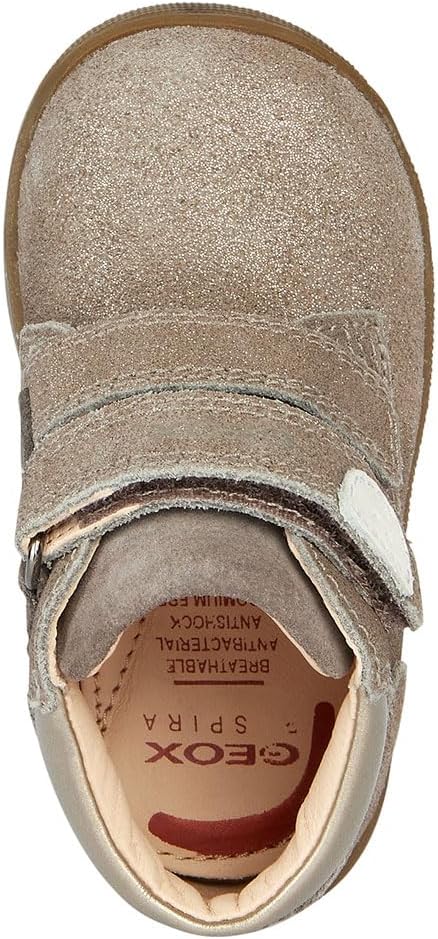 Geox Mädchen B Macchia Girl C Sneaker 18 EU Smoke Grey, 18 EU Smoke Grey