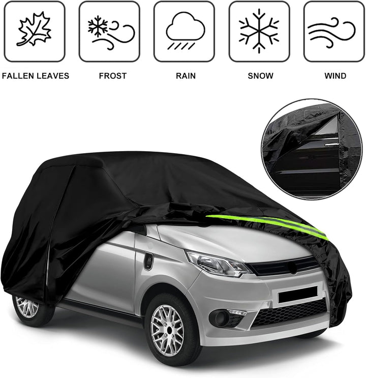 Vollgarage Autoabdeckung Ersatz für Aixam City/Coupe/MINAUTO/Crossover/Crossline 2007-2025, Auto Abd