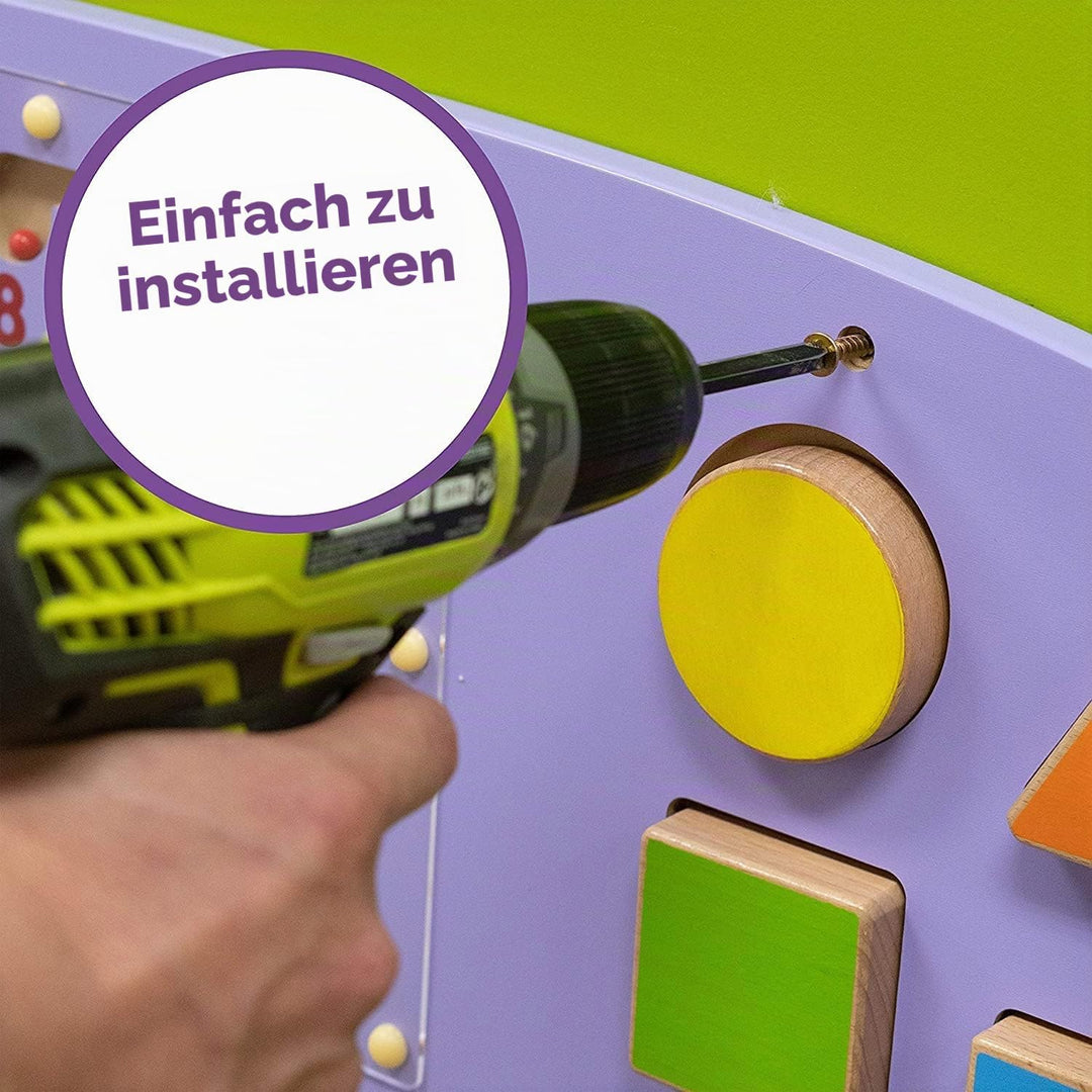 Eitech GmbH Viga Toys - Wall Toy Hippopotamus Nilpferd, Nilpferd