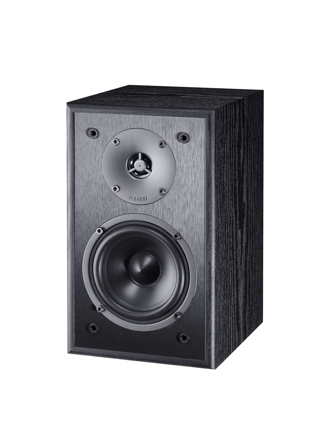 Magnat Monitor S10 B, Kompakter 2-Wege Regallautsprecher, 1 Paar, Schwarz, Schwarz