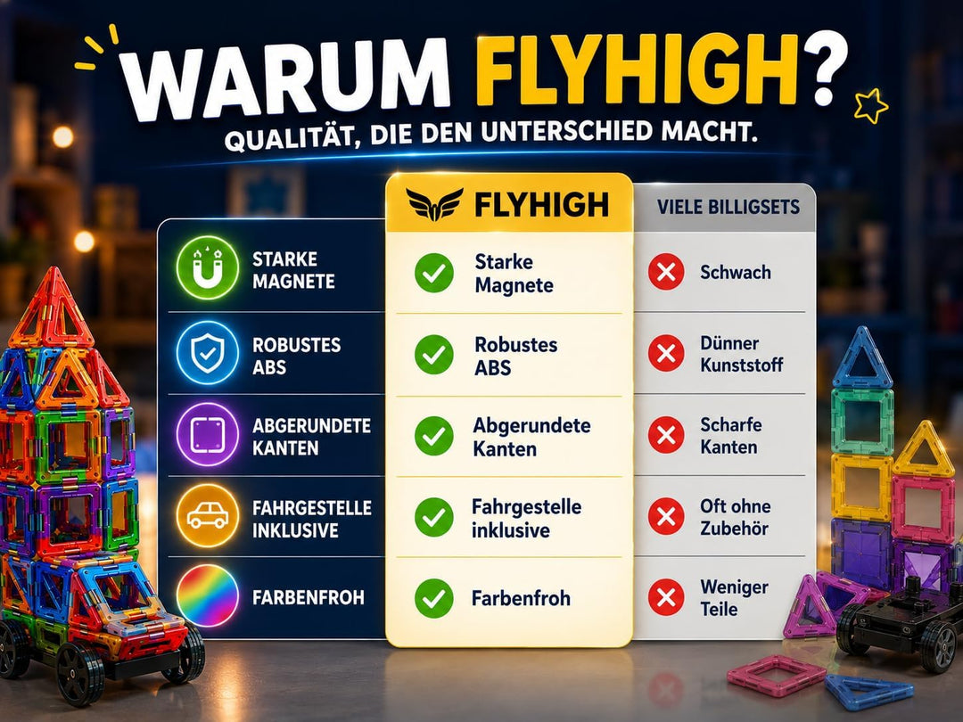 Magnetische Bausteine 101 Teile, Magnetspielzeug Magneten Kinder Magnetbausteine Magnet Spielzeug Ma