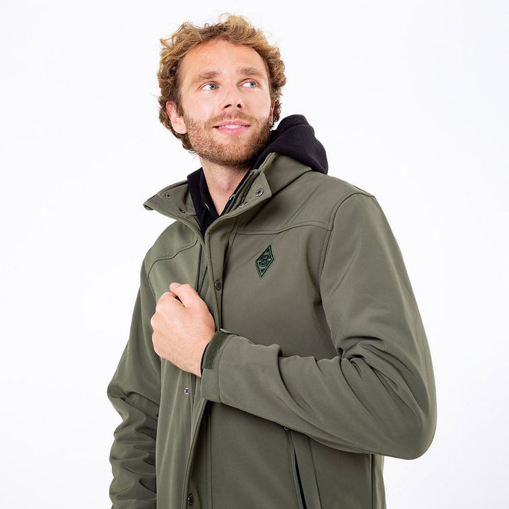 Borussia Mönchengladbach Softshelljacke Outdoor | Offizieller Fanartikel Fohlenshop | Gladbach Outdo